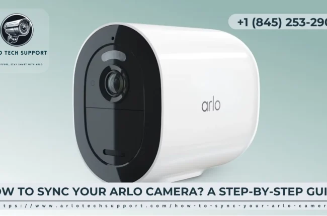 How to sync Arlo Camera